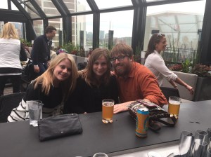 Was so awesome to see my buddy Mike Burns!  And to meet his long term GF. 