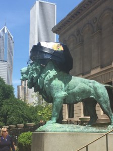 Chicagoans black hawks pride. 